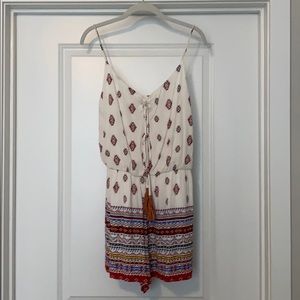 Multi-colored romper